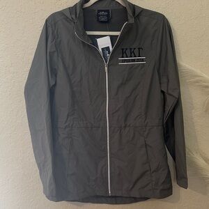 NWT Charles River Apparel KKG FSU Women's Gray Jacket s